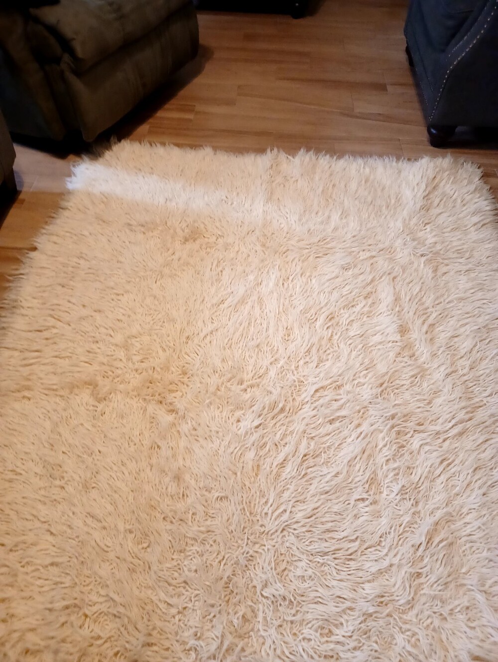 Shaggy Wool Area Rug - Picture 3 of 6